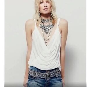 🍀 FREE PEOPLE BULLSEYE WRAP TANK SIZE XS